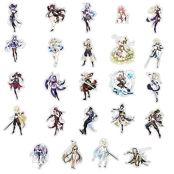Amazon.co.jp: QIXIUKU (チィシュウコ) 50枚for原神げんしん